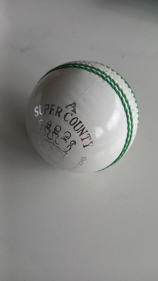 Super County White Cricket Balls