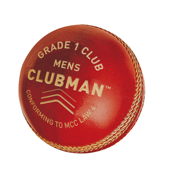 GM Clubman Red Cricket Ball